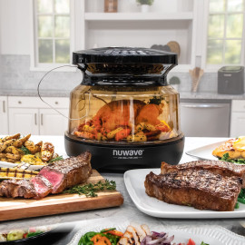 NuWave Black Primo Convention Oven with Grill Plate